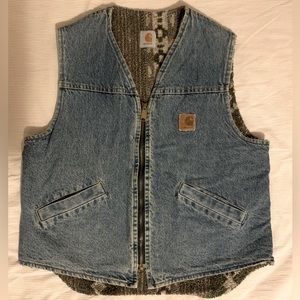 Carhartt denim vest